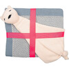 Elegant, Blue Grey/Natural - Blankets - 1 - thumbnail