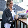 Hearts Reversible, Dk grey mel/light grey mel - Blankets - 3