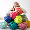 Knot, Crimson - Decorative Pillows - 6