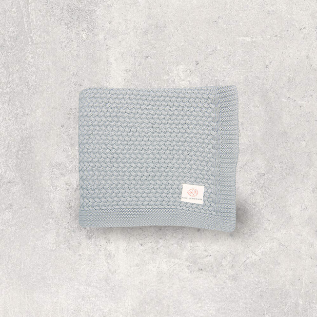 Criss Cross, Alice Blue - Blankets - 2