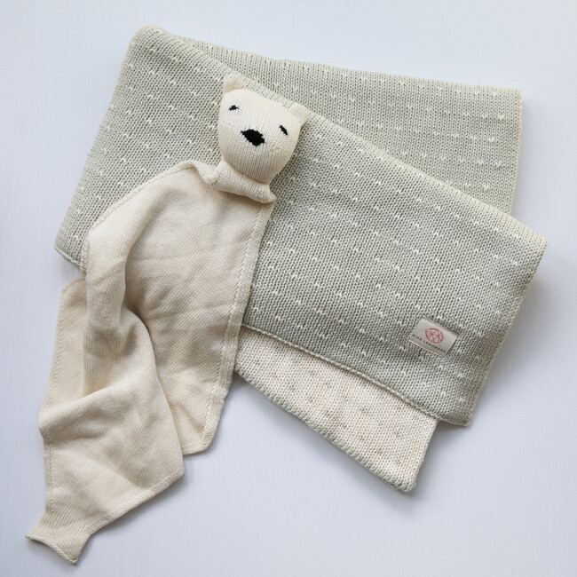 Dainty Dots, Mint - Blankets - 2