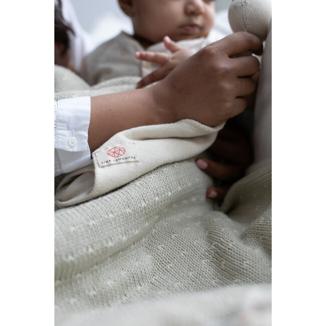 Dainty Dots, Mint - Blankets - 7