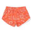Drawstring Trunks, Red Bandana - Swim Trunks - 2