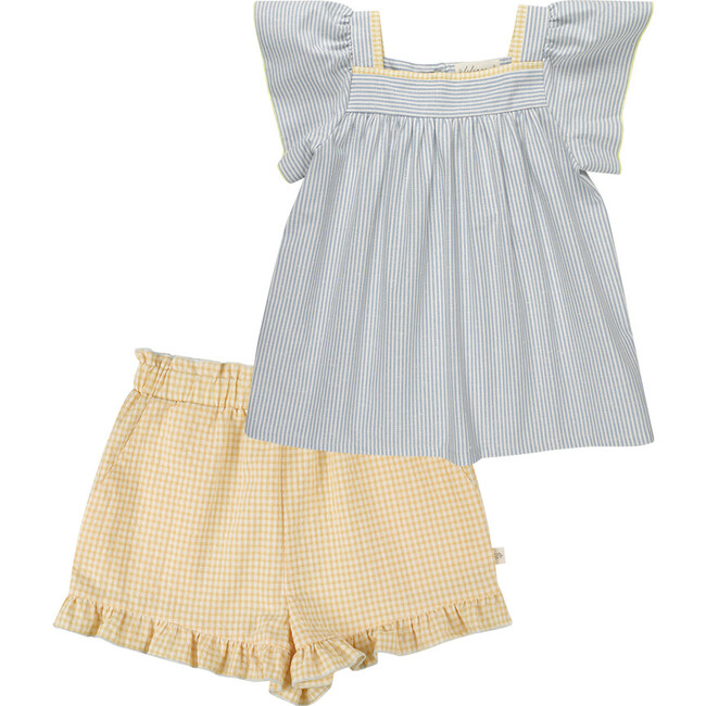 Elda Blouse + Alban Short Set
