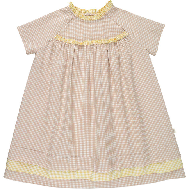 Berenice Pink Checks Dress