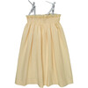 Babette Dress, Yellow - Dresses - 1 - thumbnail