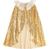 Sequin Cape, Gold - Costume Accessories - 1 - thumbnail