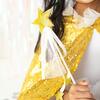 Sequin Cape, Gold - Costume Accessories - 4