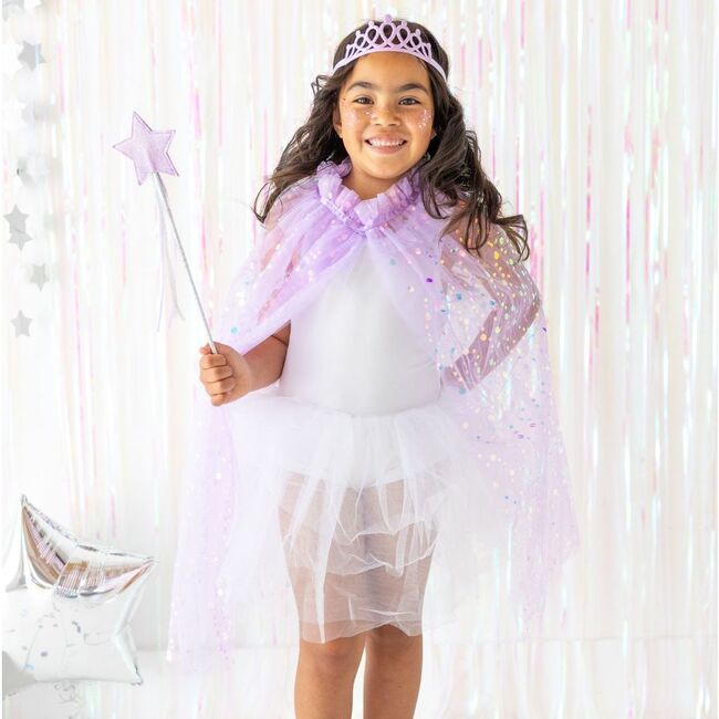 Lavender Shimmer Dress Up Kit, Lavender - Costume Accessories - 2