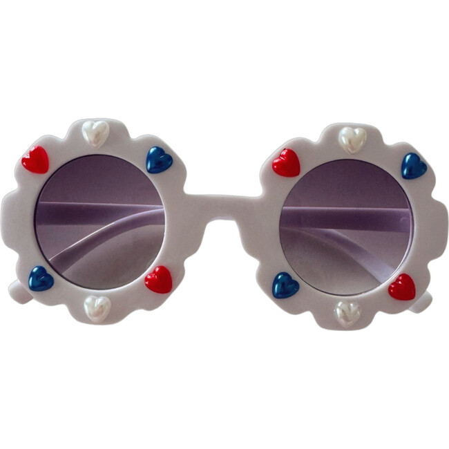 Red, White & Blue Cami Flower Sunnies