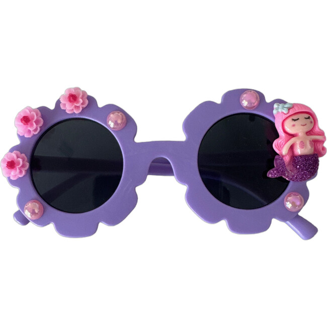 Mermaid Show Cami Flower Sunnies, Purple