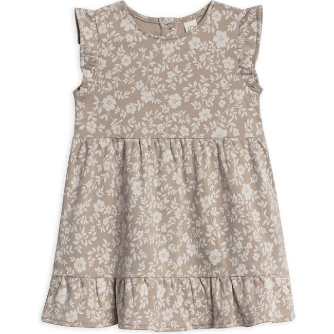 Tilly Tiered Dress Nicola Floral/Beige