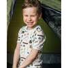 The Organic Short Sleeve Pajama Set, Gone Camping - Pajamas - 3