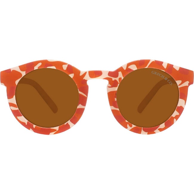 Kids Classic Sustainable Polarized Sunglasses, Ivory Tortoise