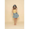 French Terry Elastic Waist Play Skort, Sky Blue - Skirts - 2