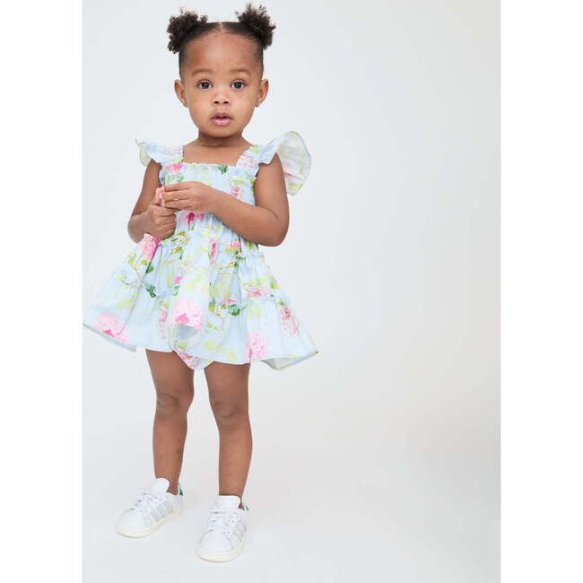 The Tiny Ellie Nap Dress, Hydrangea Chintz - Dresses - 4