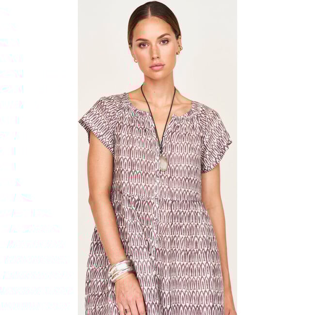 Vienna Short Dress, Grappa Minnow - Dresses - 2