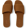 St. Barths Slide, Teak - Sandals - 1 - thumbnail