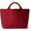 St. Barths Medium Tote, Rosso - Bags - 1 - thumbnail