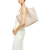 St. Barths Medium Tote Graphic Stripe, Mykonos - Bags - 2