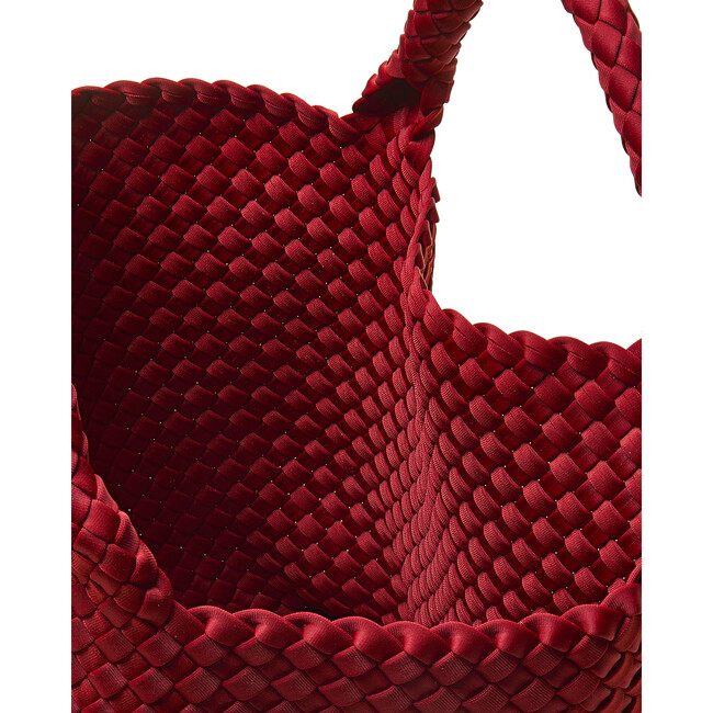 St. Barths Medium Tote, Rosso - Bags - 3