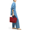 St. Barths Medium Tote, Rosso - Bags - 4