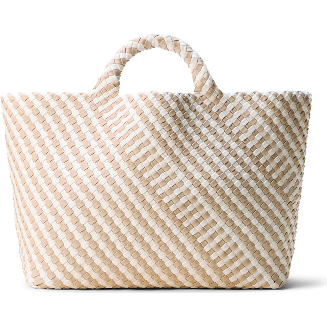 St. Barths Large Tote Graphic Stripe, Mykonos