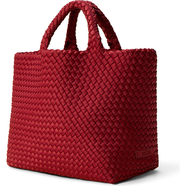 St. Barths Medium Tote, Rosso - Bags - 6