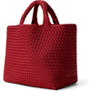 St. Barths Medium Tote, Rosso - Bags - 6