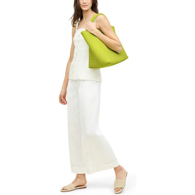 St. Barths Large Tote, Matcha - Bags - 4