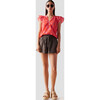 Wilora Blouse, Vani Papaya - Blouses - 3