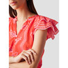 Wilora Blouse, Vani Papaya - Blouses - 4