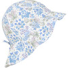 Girls Summer Hat In Liberty Fabric, Print Soft Chambray - Sun Hats - 1 - thumbnail