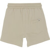 Organic Drawstring Sweat Shorts, Irish Cream - Shorts - 4