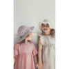 Girls Summer Hat In Liberty Fabric, Print Sepia Rose - Sun Hats - 2