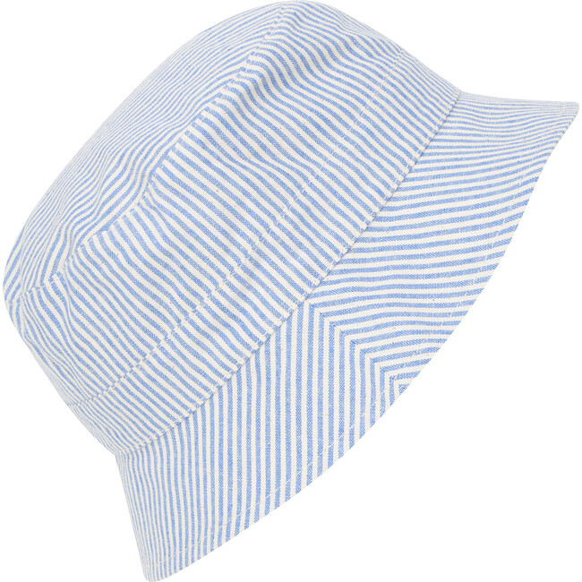 Bucket Hat W/Stripes, Quiet Harbor
