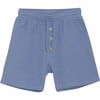 Boys Shorts In Muslin Cotton, Quiet Harbor - Shorts - 1 - thumbnail