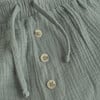 Boys Shorts In Muslin Cotton, Lily Pad - Shorts - 2