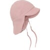 Babys Summer Hat, Muslin Ash Rose - Sun Hats - 1 - thumbnail