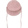 Babys Summer Hat, Muslin Ash Rose - Sun Hats - 2