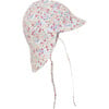 Babys Summer Hat In Liberty Fabric, Print Sepia Rose - Sun Hats - 1 - thumbnail