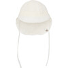 Babys Summer Hat, Muslin Antique White - Sun Hats - 2