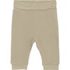Babys Ribbed Pants, Irish Cream - Pants - 1 - thumbnail