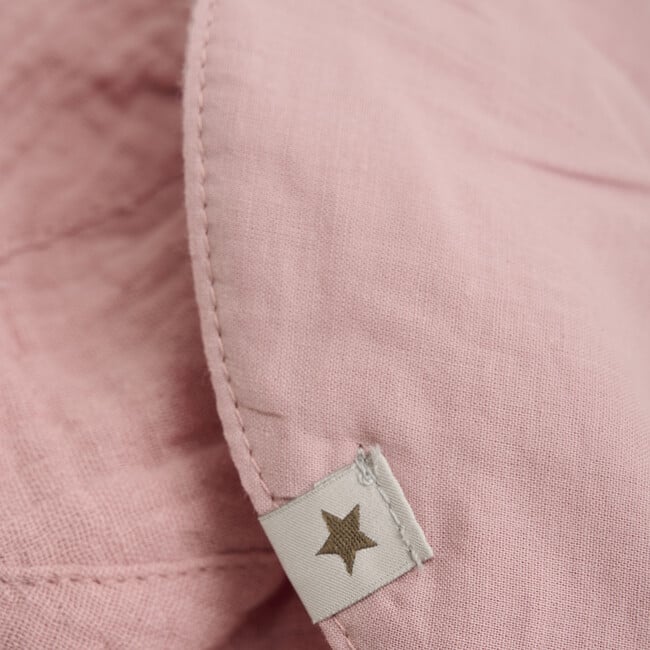 Babys Summer Hat, Muslin Ash Rose - Sun Hats - 3
