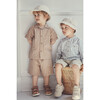 Boys Shorts In Organic Cotton, Irish Cream - Shorts - 2
