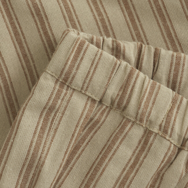 Boys Shorts In Organic Cotton, Irish Cream - Shorts - 3