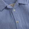 Boys Short Sleeve Muslin Cotton Shirt, Quiet Harbor - Button Downs - 3