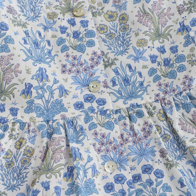Babys Dress In Liberty Fabric, Print Soft Chambray - Dresses - 2