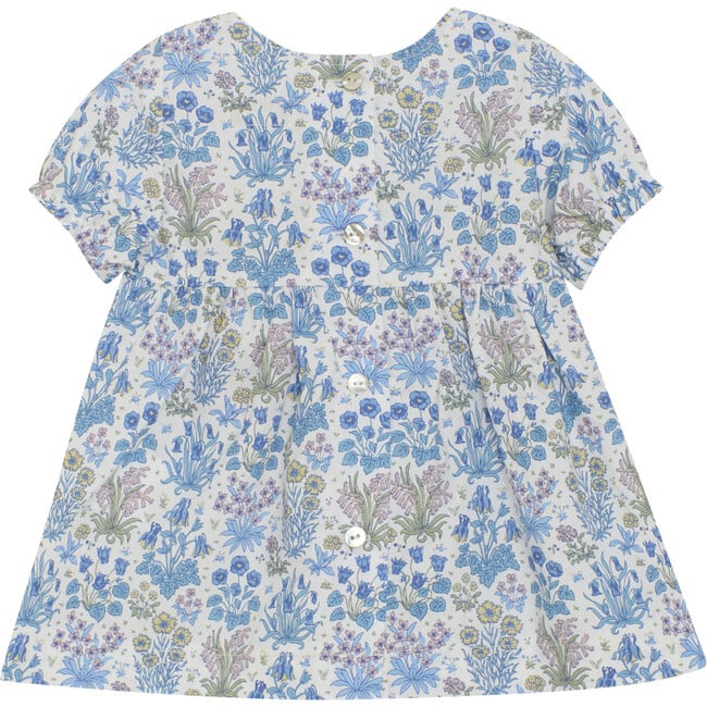 Babys Dress In Liberty Fabric, Print Soft Chambray - Dresses - 3