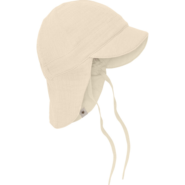 Babys Summer Hat, Muslin Irish Cream